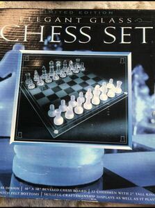 Elegant class chess set (Cristal )