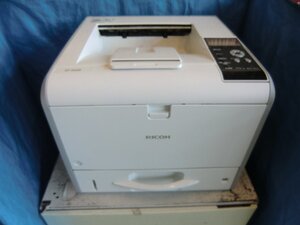 ◆(ジャンク)中古レーザープリンタ【RICOH SP4500】残量不明トナー/ドラム付き 自動両面印刷対応◆