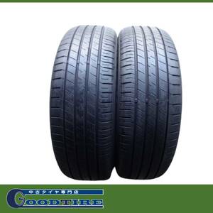 2019年製 夏用2本 175/60R16 7.5分山 ダンロップ LEMANS V 中古タイヤ タイヤ ラクティス（4749）