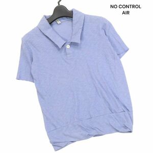 NO CONTROL AIR ノーコントロールエアー 春夏 スーピマコットン♪ 半袖 ポロシャツ Sz.38　レディース 日本製　K4T00774_5#A