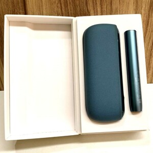 1円～【IQOS ILUMA】通電確認済★ アイコス イルマ アズールブルー 電子たばこ 喫煙グッズ 加熱式タバコ ホルダー チャージャー　【5012】