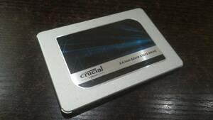 【動作品♪】crucial Micron MX500 SSD CT500MX500SSD1[500GB SATA]2.5インチ/使用時間：2143時間