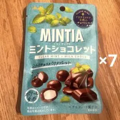 ミンティアミントショコレット クリアミント×ミルクチョコ 25g×7個