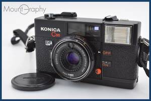 ★極上美品★ コニカ Konica C35 EF 38mm F2.8 ストラップ、レンズキャップ付属 同梱可 #tk3312