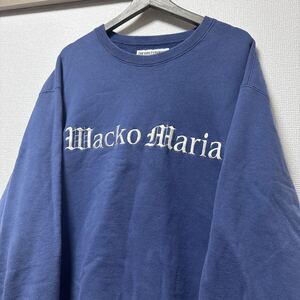 ワコマリア センター刺繍ロゴ 即完人気 Mサイズ スウェット