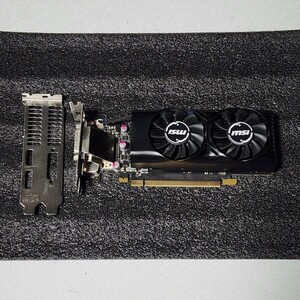 MSI GEFORCE GTX1050Ti 4GT LP GDDR5 4GB ロープロファイル対応 動作確認済み PCパーツ グラフィックカード PCIExpress