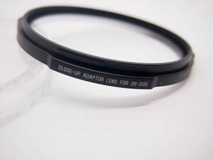 TAMRON タムロン CLOSE-UP ADAPTOR LENS FOR 28-200 A9FB HM748