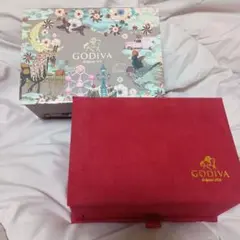 GODIVAチョコレート空箱