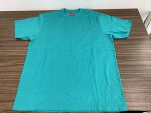 ☆11913-24 シュプリーム/Supreme スモール ボックスロゴ 半袖 Tシャツ メンズ Lサイズ Dusty Teal☆