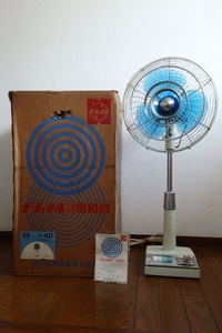 National ナショナル ELECTRICFAN－TYPE３０ＨＤ 3０cm ２重首振扇風機　タイマー付きお座敷扇 元箱、取扱説明書付き＊動作品、使用中古品