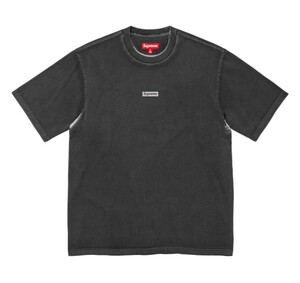 Supreme Overprint Small Box S/S Top Blackシュプリーム オーバープリント スモール ボックス エスエス トップ ブラック ボックスロゴ