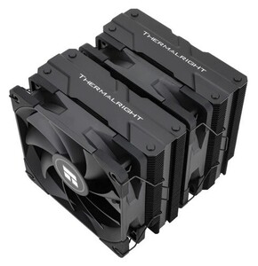 1円スタート Thermalright CPUクーラー ダブルタワー式放熱 CPU冷却 空冷 120mmPWMファン Peerless Assassin 120 Black ブラック A10517