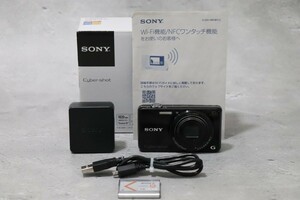 【美品】 SONY Cyber-shot WX220 ブラック｜コンパクトデジタルカメラ 元箱付き