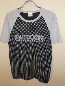 z5110OUTDOOR★アウトドアプロダクツ★ドット柄★水玉★ロゴプリントTシャツ★人気★送料格安