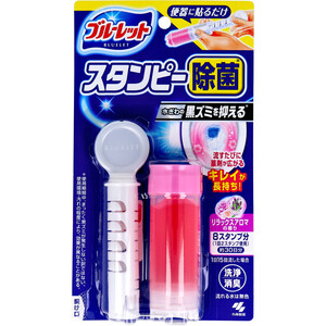 【まとめ買う】ブルーレットスタンピー 除菌 心なごむリラックスアロマの香り 28g×4個セット