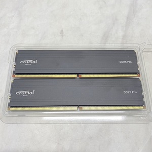 【美品】Crucial PRO (マイクロン製) デスクトップ用メモリ 16GBX2枚 CP2K16G56C46U5