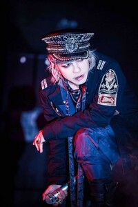 69 スタッズ 装飾 軍帽 制帽 ポリス ハット ラルク ダンサー パーティー ハロウィン HYDE LGB DJ share spirit 送料無料 キャンペーン中