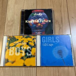 SOPHIA「BOYS/GIRLS/Kiss the Future」3枚セット