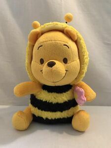 ディズニー　くまのプーさん　ミツバチ　ぬいぐるみ　中古美品　#nf-602