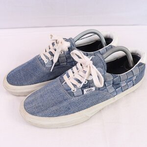 バンズ ERA 59 Denim 27.0cm/VANS エラ59 ローカットスニーカー デニム 中古 古着 メンズ et1747