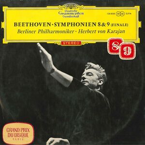 独LP Berliner Philharmoniker, Herbert Von Karajan Ludwig Van Beethoven - Symphonien 8 & 9 (Finale) 138808 /00260