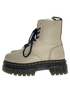 Dr.Martens◆AUDRICK 8ホール/レースアップブーツ/UK4/BEG/AW006