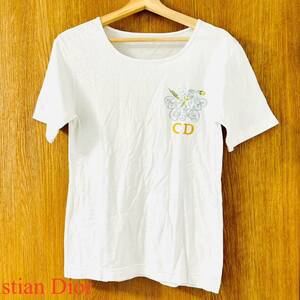 希少　Christian Dior クリスチャン ディオール CD Tシャツ　半袖Tシャツ 半袖 トップス 