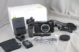 F★ Nikon ニコン 1 V3 ブラック ミラーレス一眼カメラ 元箱付き