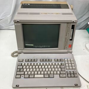 71②●60617-① RICOH 日本語ワードプロセッサ ワープロ RIPORT 2300 当時物 ジャンク品