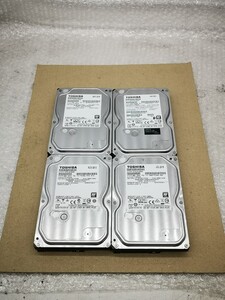 TOSHIBA DT01ACA050 500GB HDD 4個セット ジャンク扱い