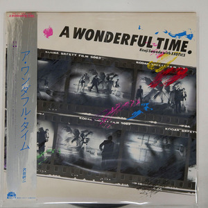 帯付き 沢田研二/A WONDERFUL TIME/JULIE 28MX1100 LP