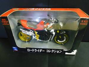 【希少出品】 1/12 MV アグスタ ブルテール　AGUSTA BRUTALE　レッド／ブラック 2001 NewRay ロードライダーコレクション　ダイキャスト