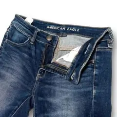 AEO アメリカンイーグル ジェギング ダメージ加工 強ストレッチ サイズUS6