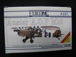 ★　FOX ONE 1/144 　　 Auster A.O.P Mk3　　★