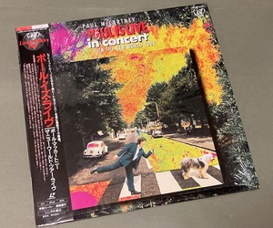 LD［ポール・マッカートニー Paul McCartney／ポール・イズ・ライヴ］帯付・国内盤 ビートルズ・ナンバー他