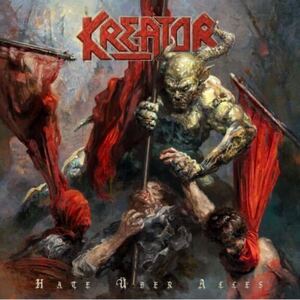 メンバー全員 直筆サイン入 KREATOR Hate Uber Alles クリーター クリエーター クリエイター