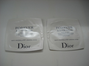 Dior ディオールスキン フォーエヴァー&エヴァー ベース 001 ×2包 Christian Dior
