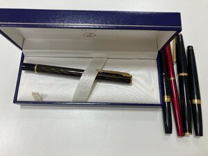 【M57996】現状品ジャンク出品　万年筆おまとめ！　Sailor　WATERMAN　PILOT　PLATINUM　Elite　など　一部ペン先14K刻印