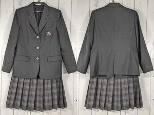 【as798】兵庫県 氷上中学校 女子用学生服 制服 ブレザー+冬服スカート◆h35