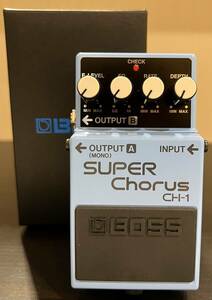 店頭展示品 BOSS ボス コンパクトエフェクター CH-1 SUPER Chorus スーパーコーラス