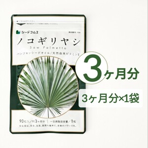 約3ヶ月分 ノコギリヤシ パンプキンシード ダイエット アンチエイジング