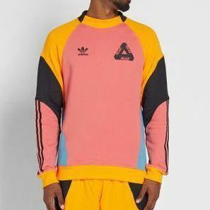 ADIDAS Palace 2017 Loopback Crewneck L 日本サイズ 2XO アディダス パレス クルーネック スウェット トレーナー