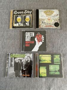 グリーンデイ　GREEN DAY 中古アルバム5枚組