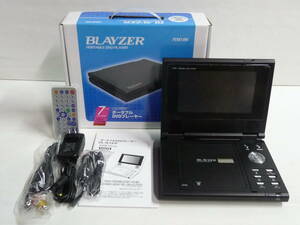 未使用 BLAYZER ポータブルDVDプレーヤー 7インチワイド液晶 PDVD-896