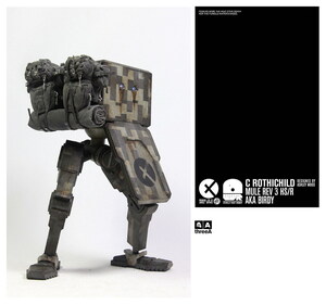 ThreeA 1/6 WWR SOTF C Rothchild Mule Rev 3 HS/R SF Jungle Defence Aka Birdy 3A ashley wood アシュレイ・ウッド Underverse