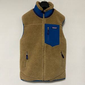 美品 2017 年 限定 人気カラー パタゴニア レトロX ベスト S patagonia retro X vest アッシュ タン tan ボア フリース