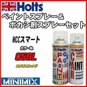 ペイントスプレー MCCスマート C56L スパイスレッド Holts MINIMIX ボカシ剤スプレーセット