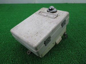 W3 リアボックス カワサキ 純正 中古 バイク 部品 激レア 当時物 1973年式外し W3F-00*** W1 W1S 車検 Genuine