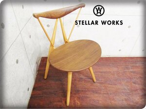 新品/未使用品/STELLAR WORKS/FLYMEe取扱い/Piano Chair/ピアノチェア/Vilhelm Wohlert/ウォールナット×ビーチ/チェア/184,800 円/ft8271k