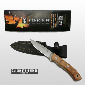 アウトドア ナイフ　ジョーカー CO17 パンテラ オリーブ ブッシュクラフトナイフ　Joker PANTERA OLIVE BUSHCRAFT KNIFE /KH05328